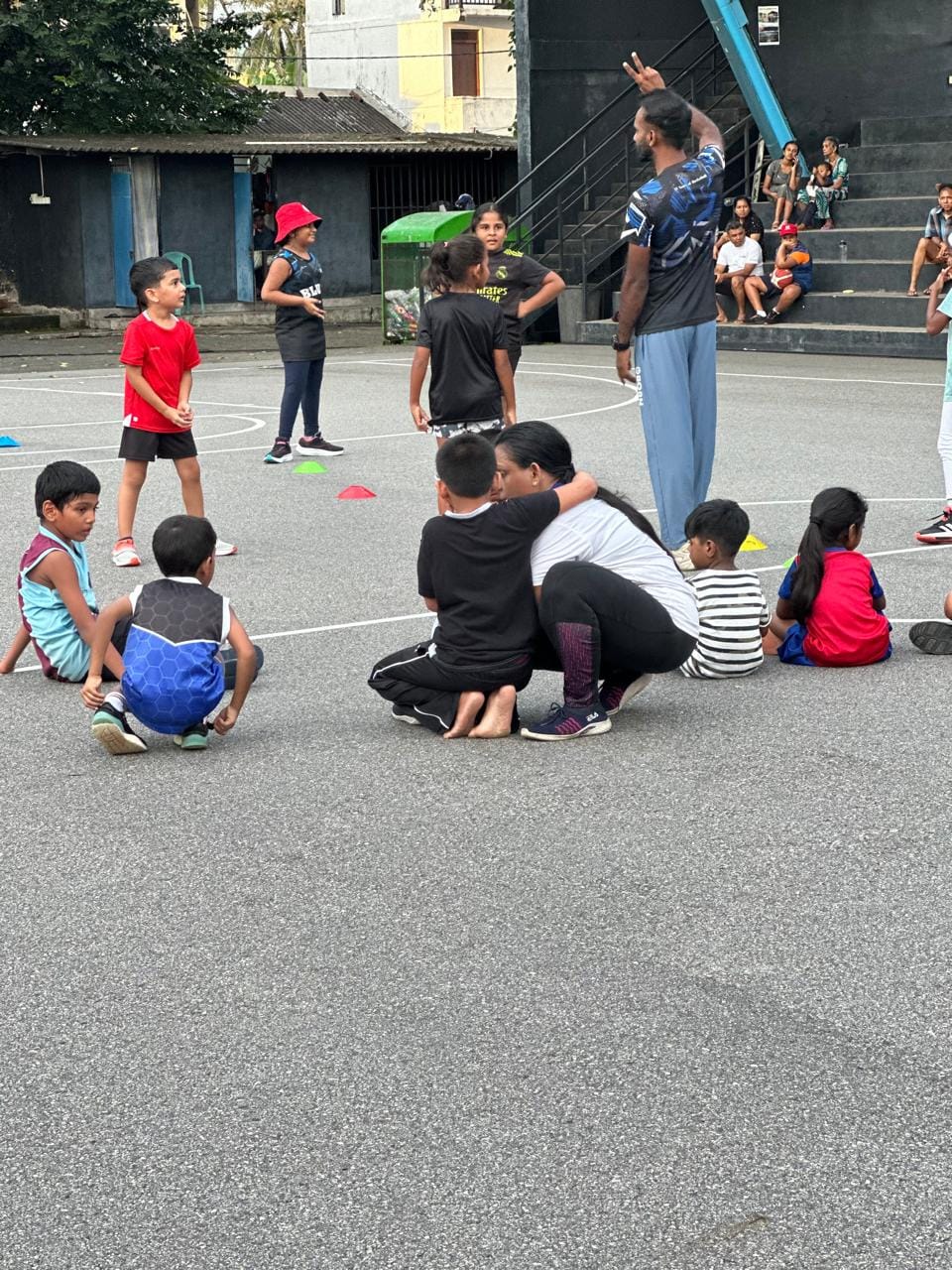 Blues basketball club's special needs children